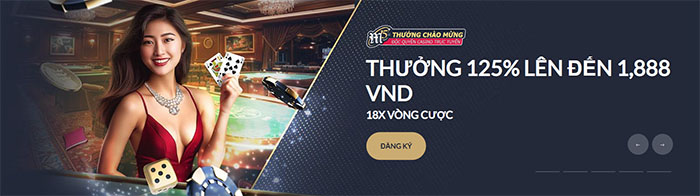 Khuyến mãi thành viên mới khi chơi Casino trực tuyến tại M88